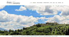 Desktop Screenshot of enjoytuscany.net